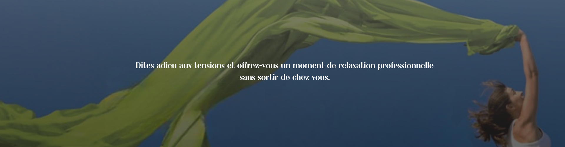 Dites adieu aux tensions et offrez-vous un moment de relaxation professionnelle sans sortir de chez vous. (1)